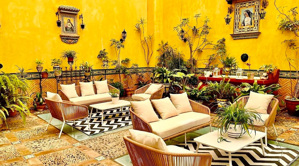 Patio interior - Hotel Sevilla