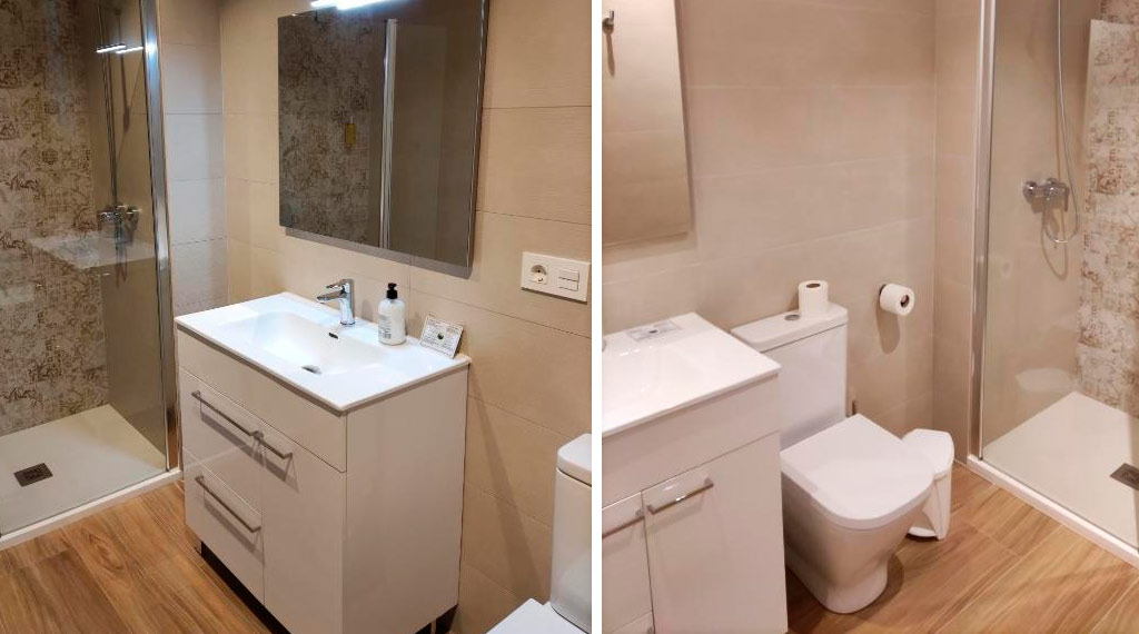 Baño - Iberflat Apartamentos Trinidad Castellón